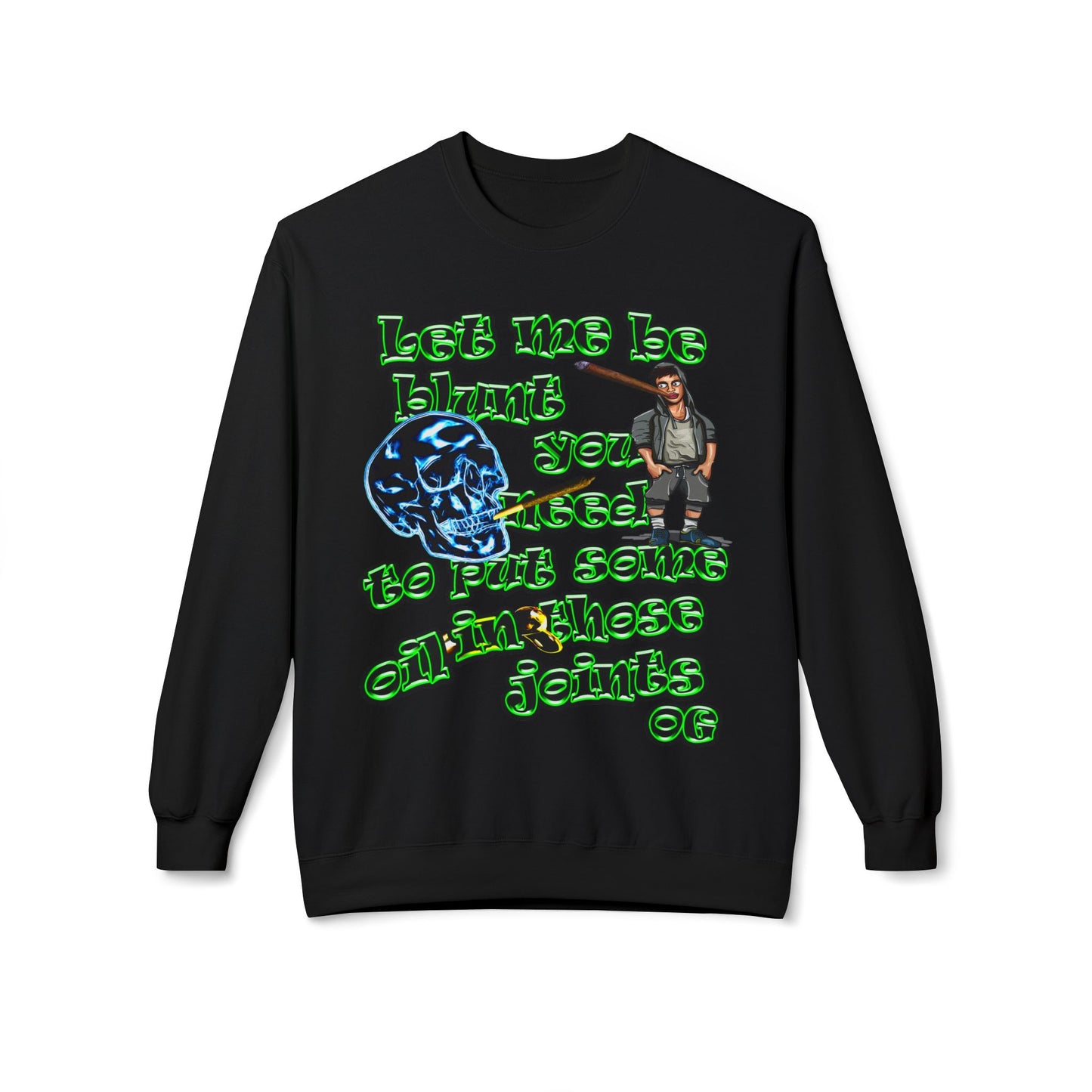 og - Unisex Midweight Softstyle Fleece Crewneck Sweatshirt
