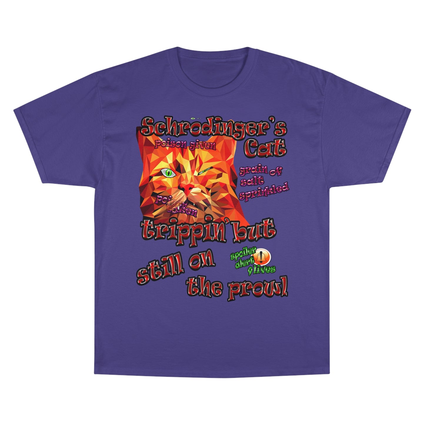 schrodinger's cat - Champion T-Shirt