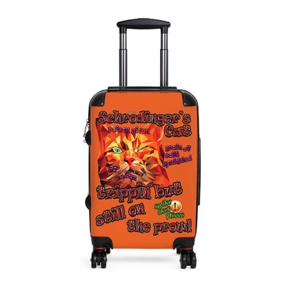 schrodinger's cat - Suitcase (orange)