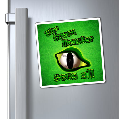 green monster - Magnets - (green turf)