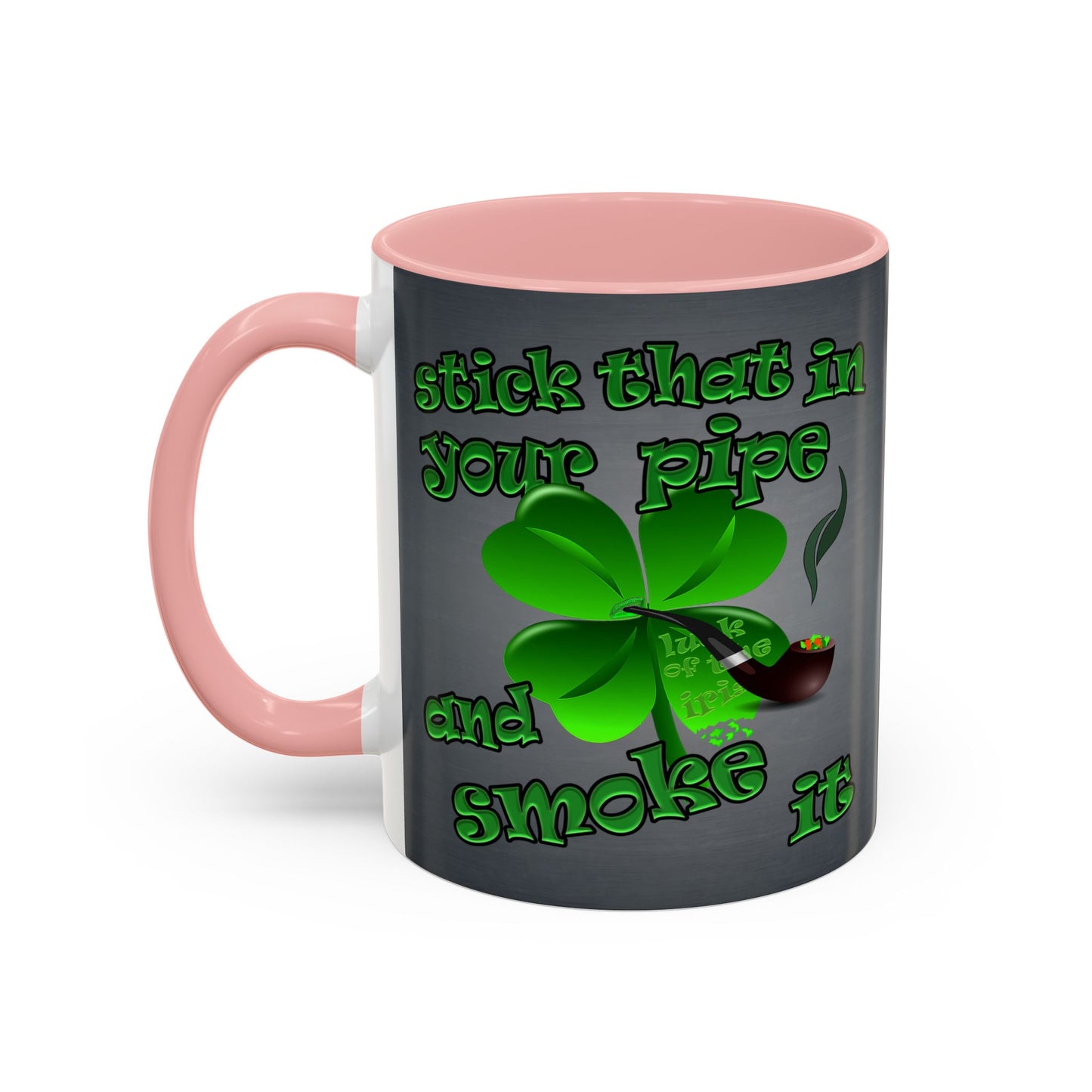 celtics logo - Accent Mug (grey-light grey)