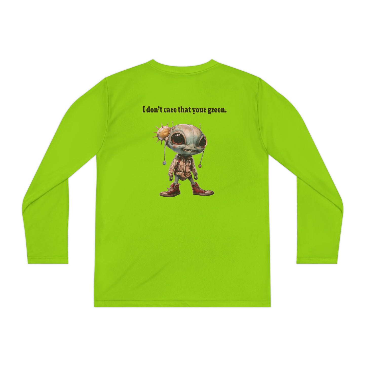 I don't care that your grey - Youth Long Sleeve Competitor Tee