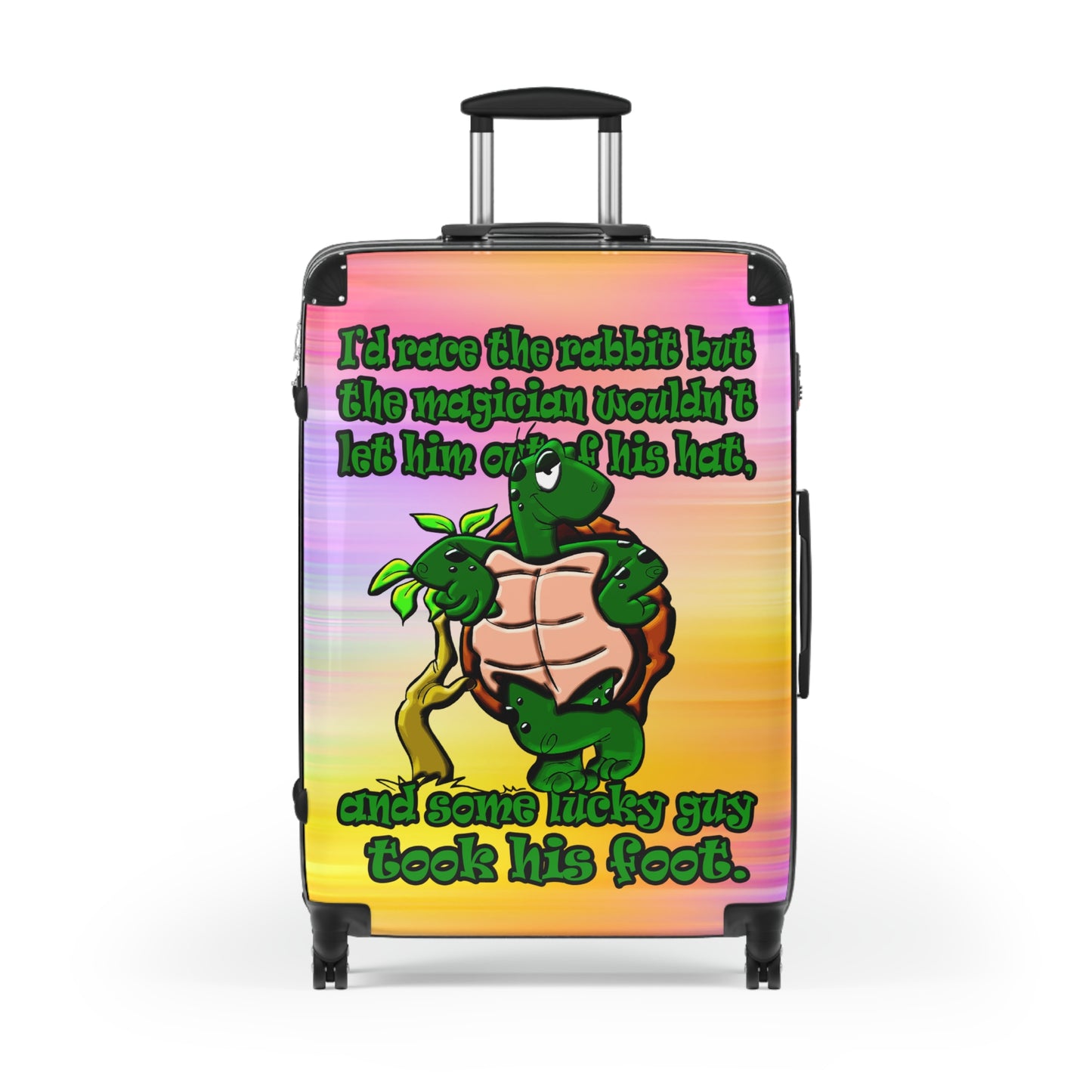 turtle race - Suitcase (color blur)