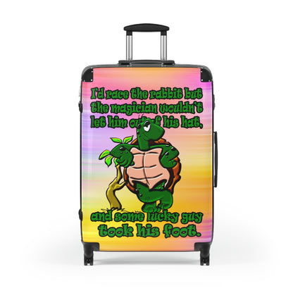 turtle race - Suitcase (color blur)