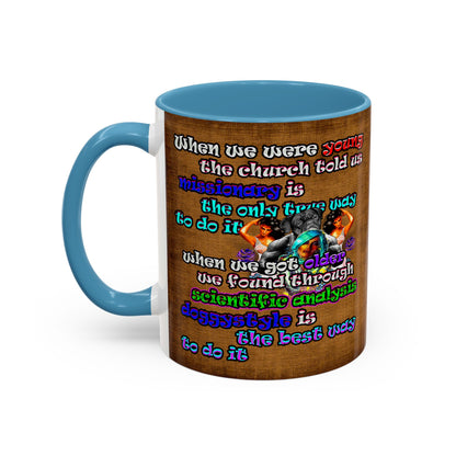 doggystyle - Accent Mug (brown papyrus)