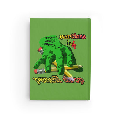 disc jockey - journal-lined (green)