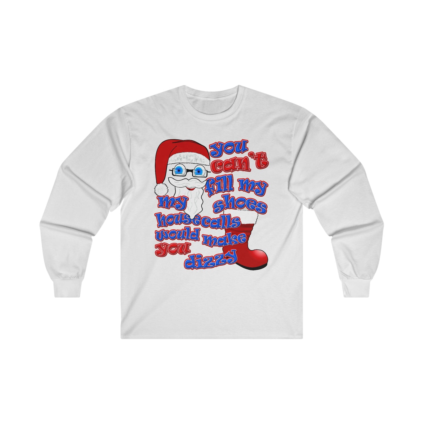 santa's shoes - Ultra Cotton Long Sleeve Tee