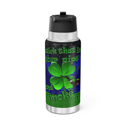 celtics logo - Gator Tumbler, 32oz  ('snoops' background)