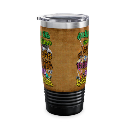 the bum's shit - Ringneck Tumbler, 20oz (brown papyrus)