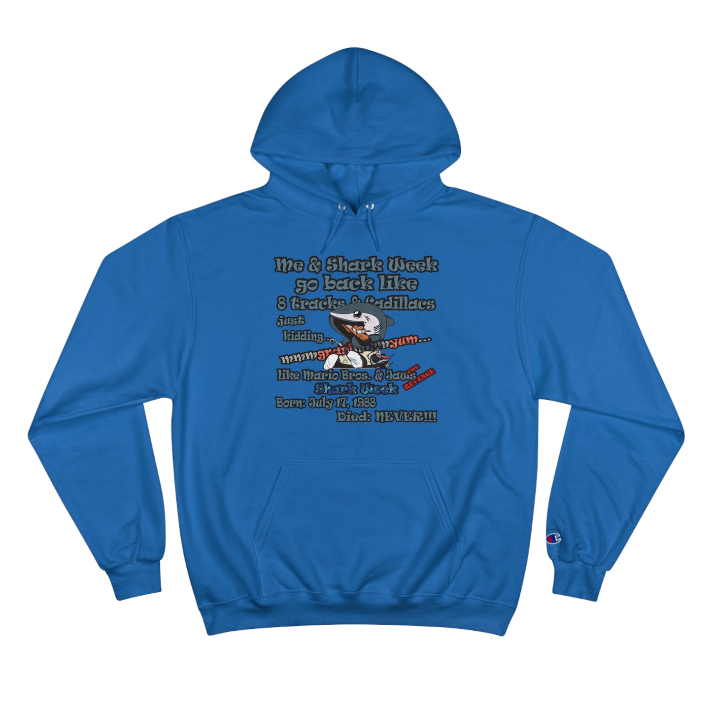 shark week - Champion Hoodie