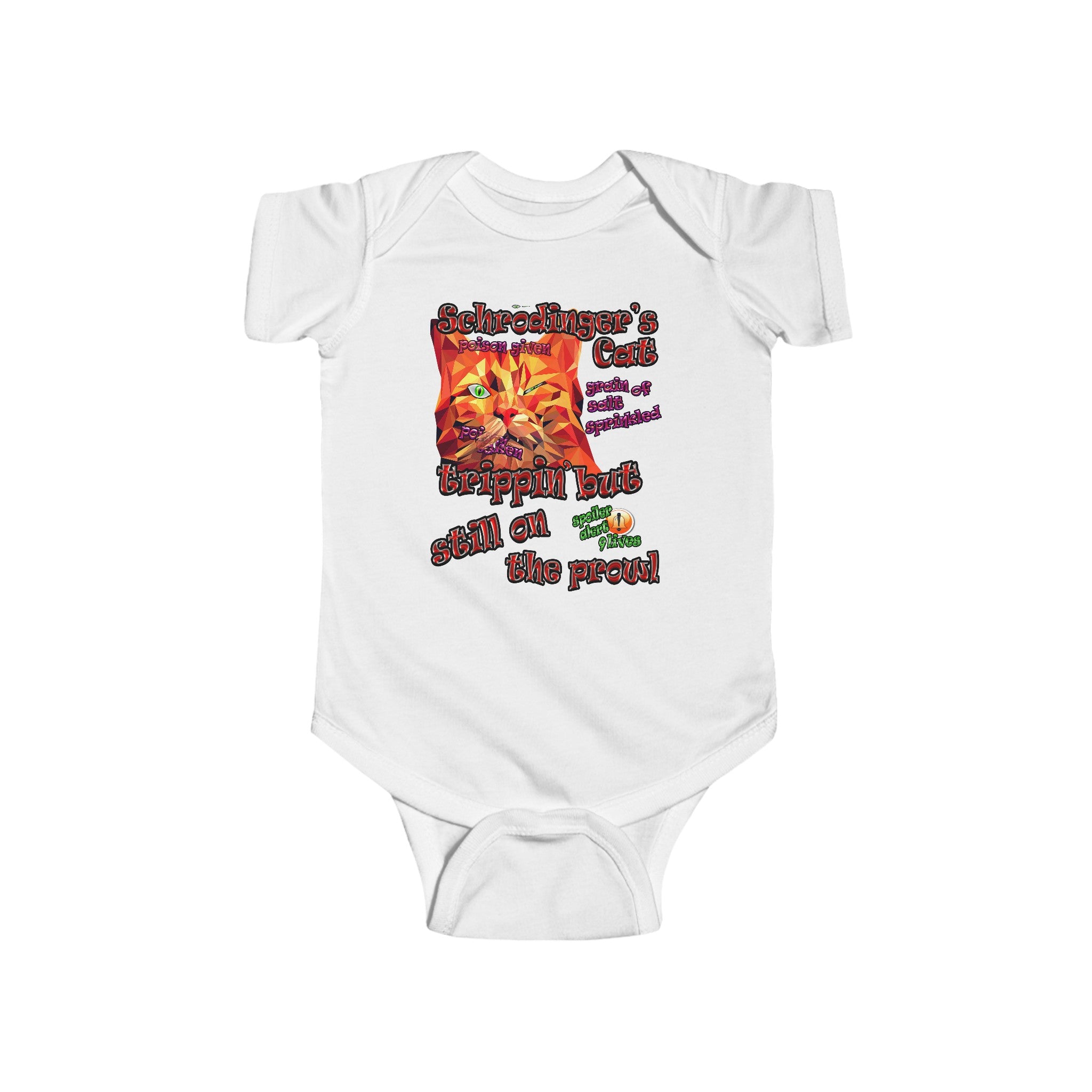 schrodinger's cat - Infant Fine Jersey Bodysuit