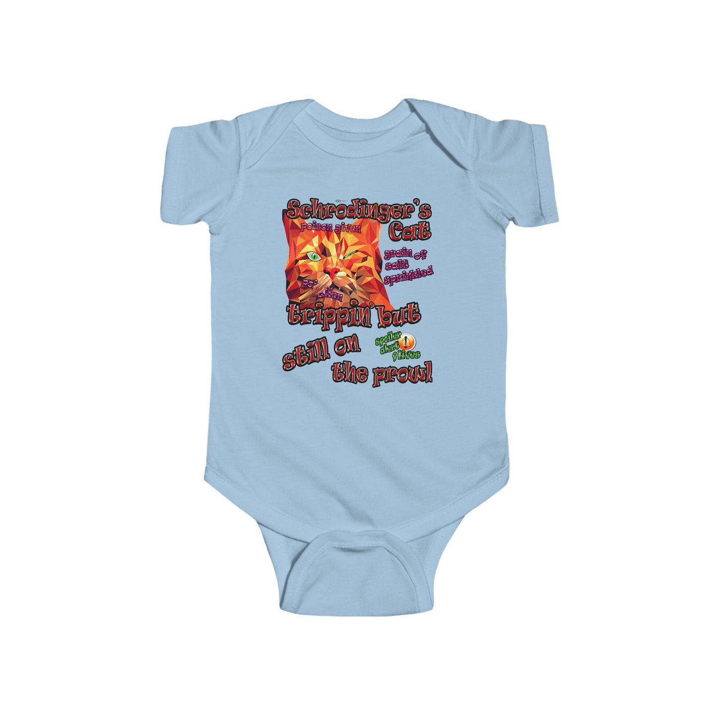 schrodinger's cat - Infant Fine Jersey Bodysuit