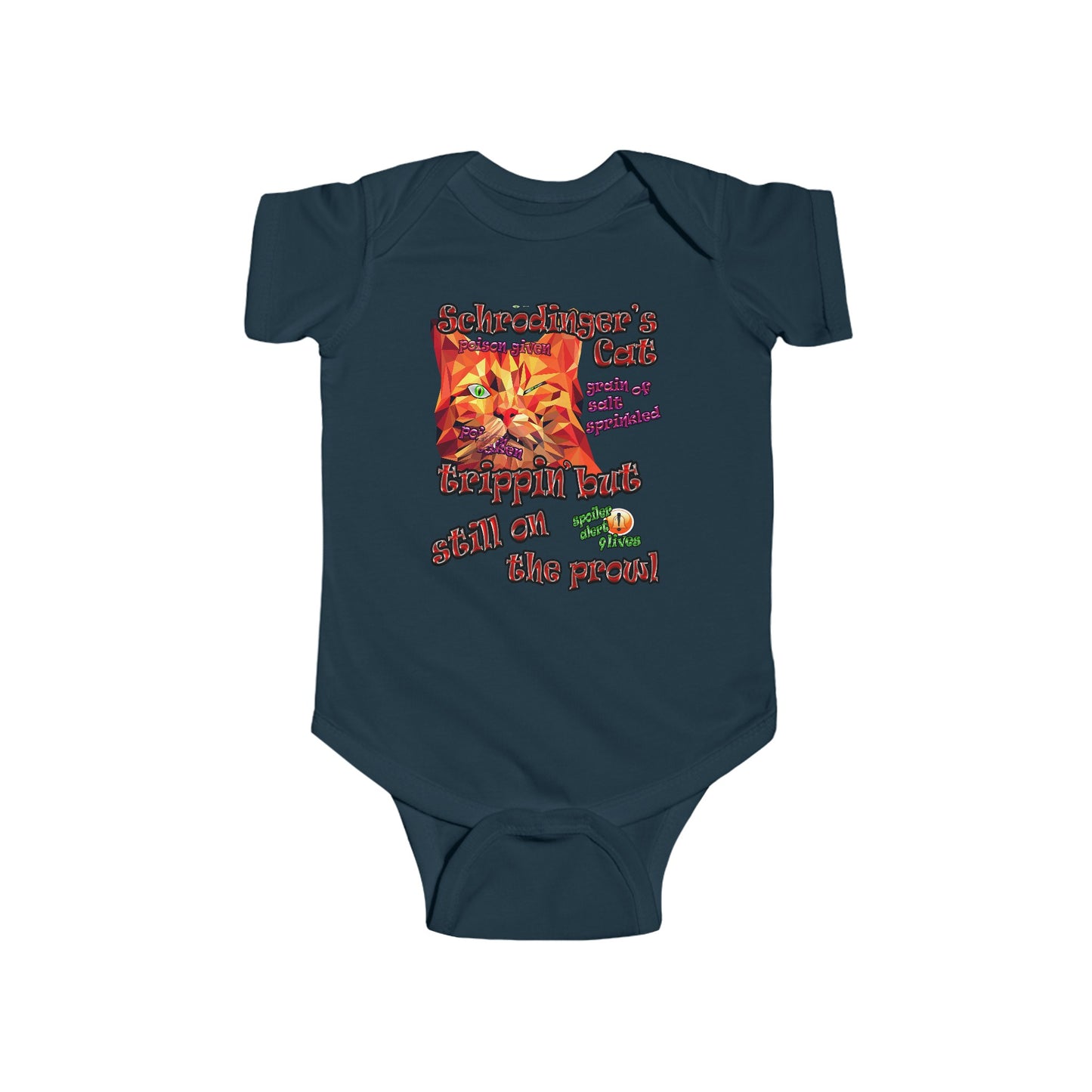 schrodinger's cat - Infant Fine Jersey Bodysuit