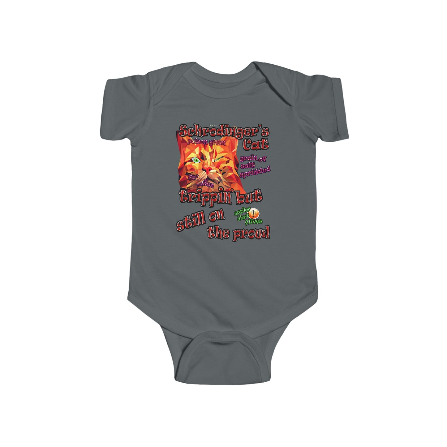 schrodinger's cat - Infant Fine Jersey Bodysuit