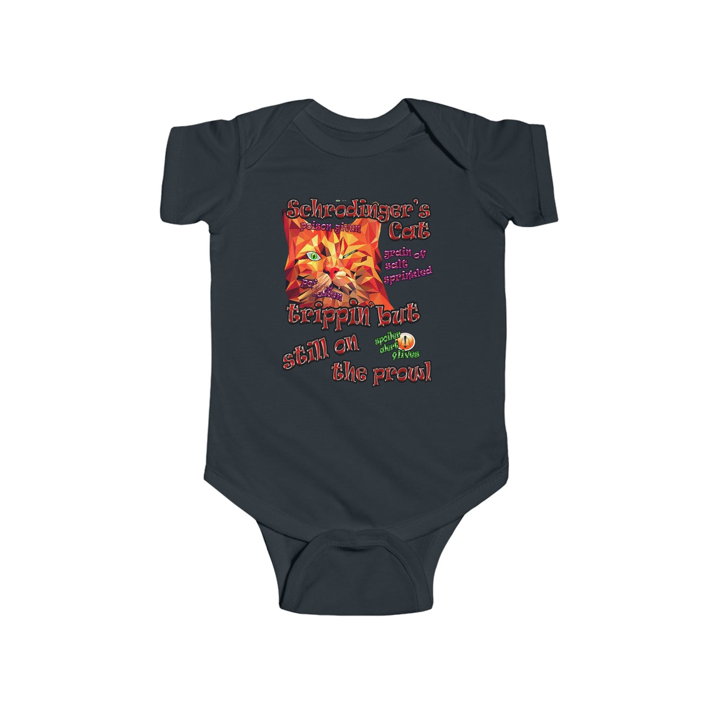 schrodinger's cat - Infant Fine Jersey Bodysuit
