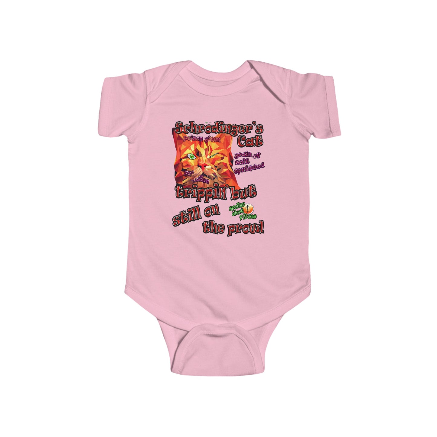 schrodinger's cat - Infant Fine Jersey Bodysuit