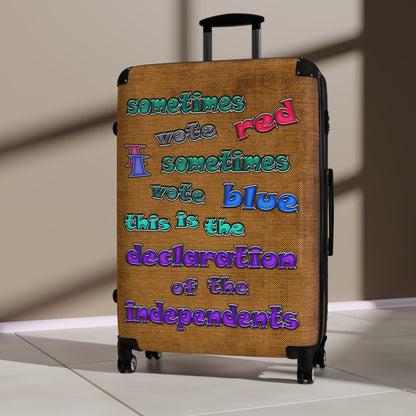 declaration of the independents - Suitcase (brown papyrus)
