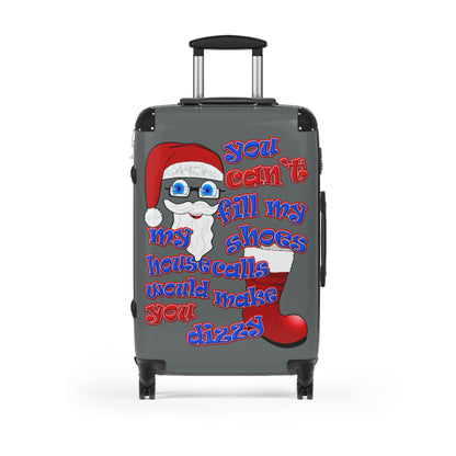 santa's shoes - Suitcase (dark grey)