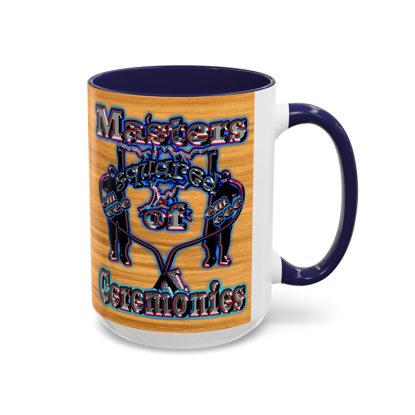 em cee squared - Accent Mug (butterscotch wood finish)