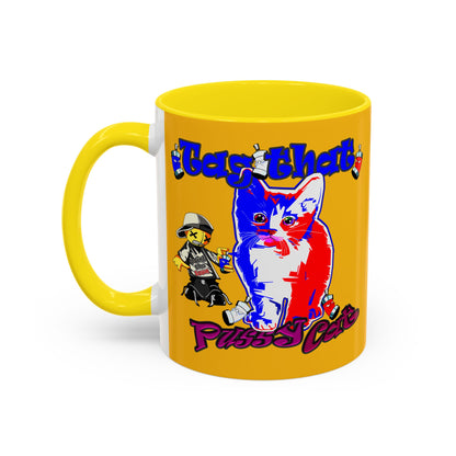 tag that - Accent Mug (yellow)