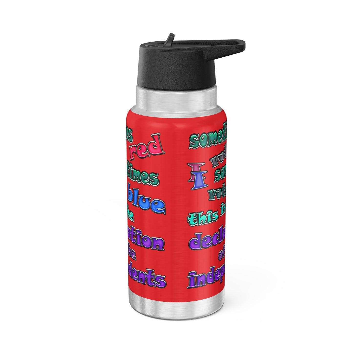 declaration of the independents - Gator Tumbler, 32oz (red)