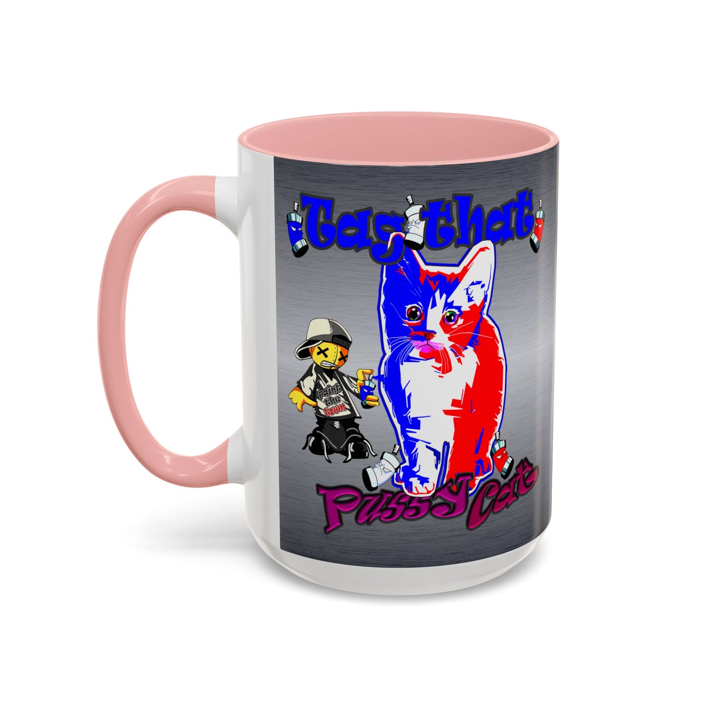 tag that - Accent Mug (brushed nickel)