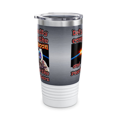 defy conquer reach - Ringneck Tumbler, 20oz (brushed nickel)