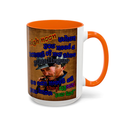 high noon - Accent Mug (brown papyrus)