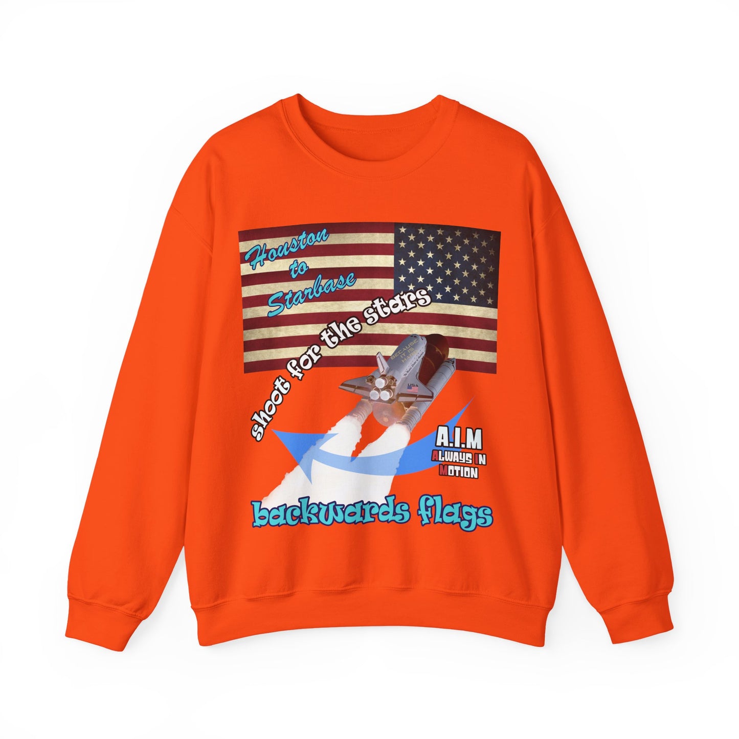shoot for the stars - Unisex Heavy Blend™ Crewneck Sweatshirt