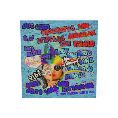 drop the beat - note cube (faded blue)