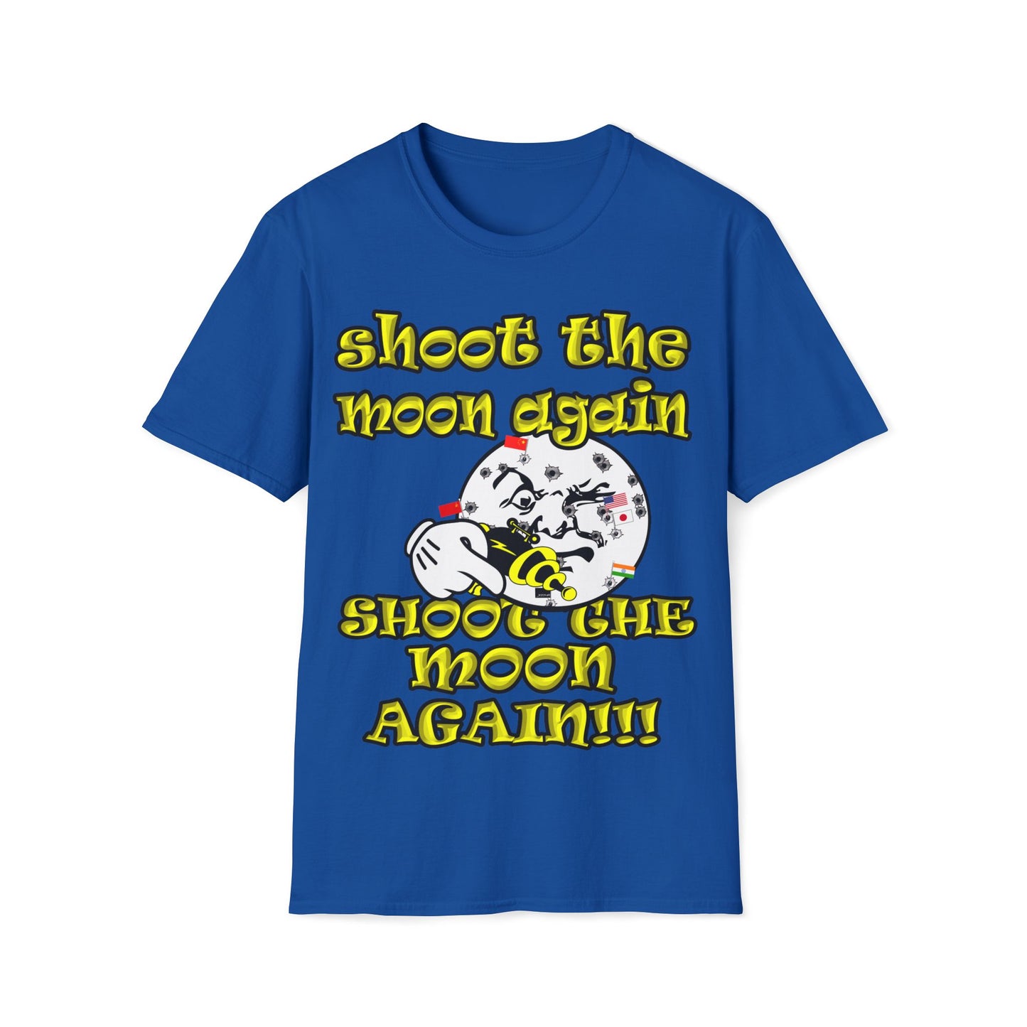 shoot the moon again - Unisex Softstyle T-Shirt