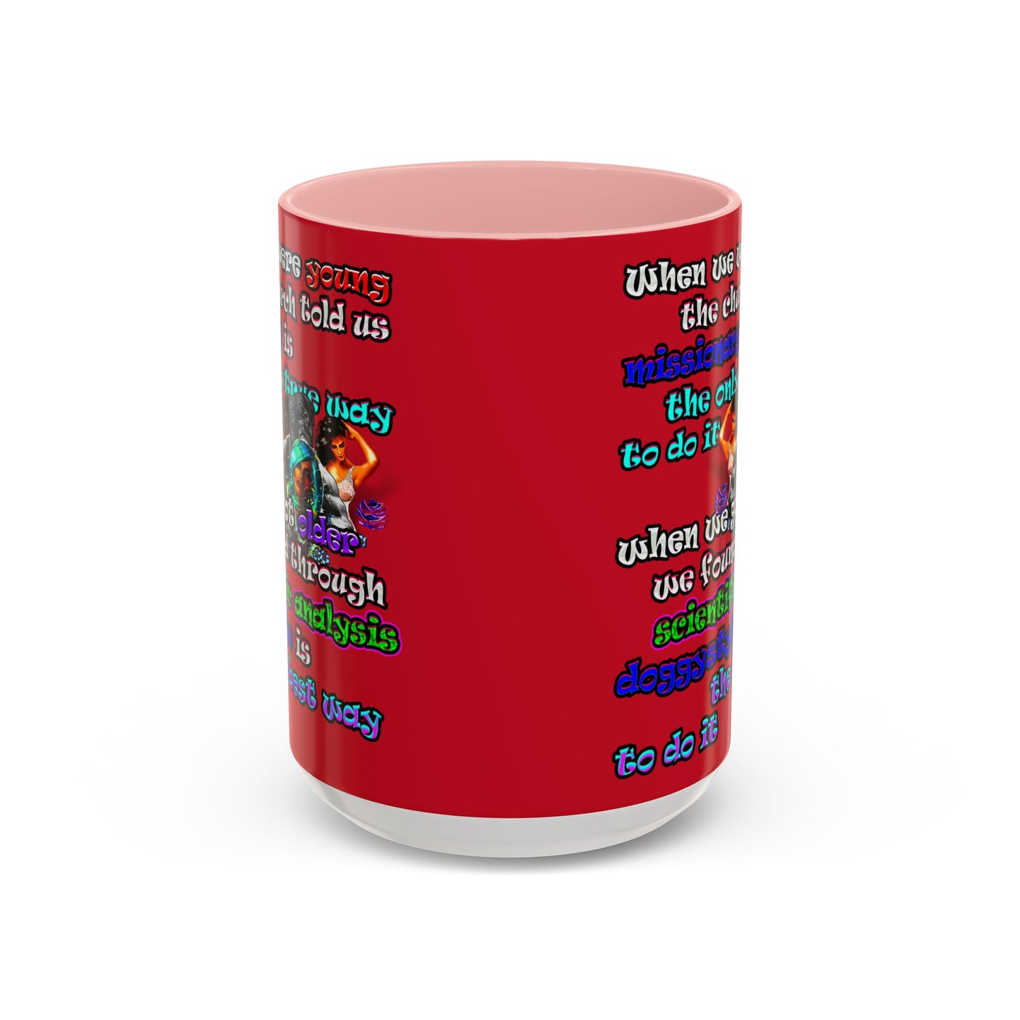 doggystyle - Accent Mug (dark red)