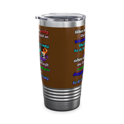 doggystyle - Ringneck Tumbler, 20oz (brown)