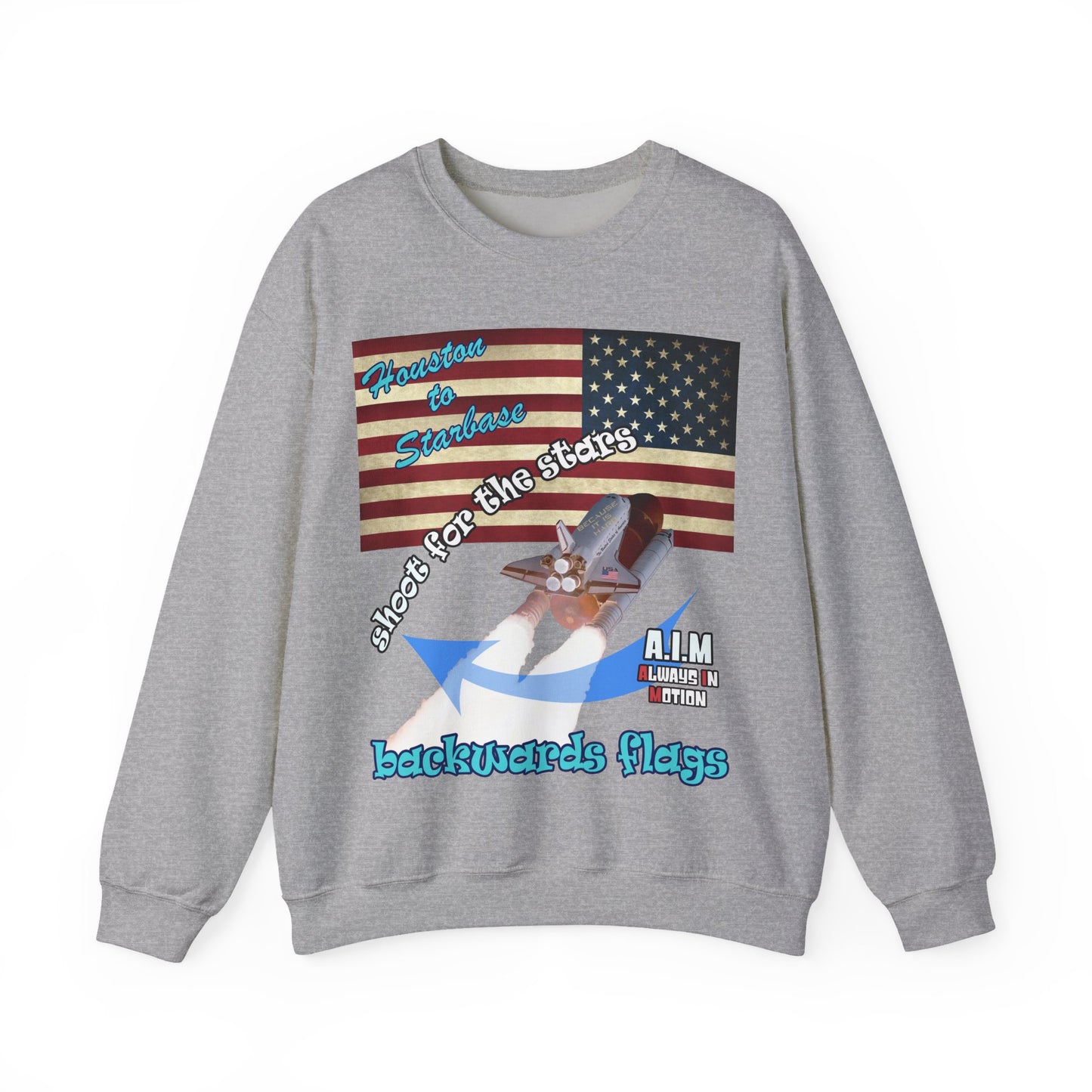 shoot for the stars - Unisex Heavy Blend™ Crewneck Sweatshirt