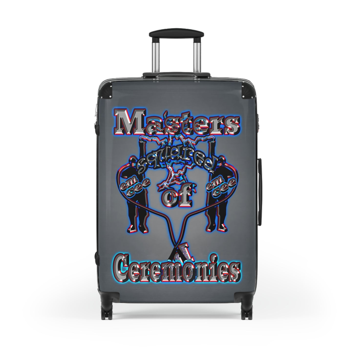 em cee squared - Suitcase (grey-light grey)