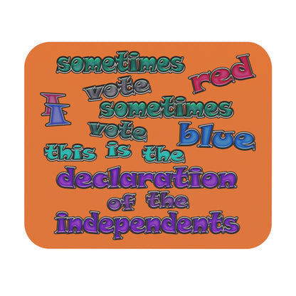 declaration of the independents - Mouse Pad (Rectangle) (crusta)