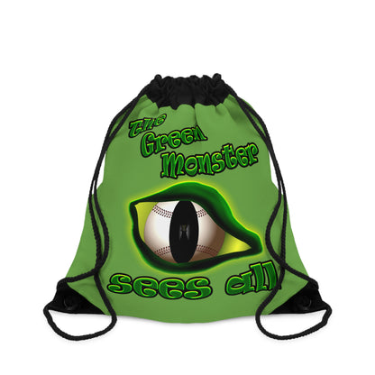 green monster - Drawstring Bag (green)