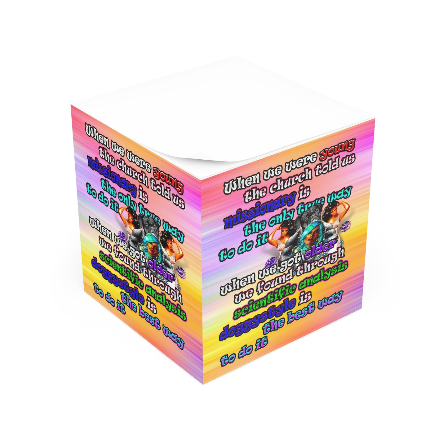 doggystyle - note cube (color blur)