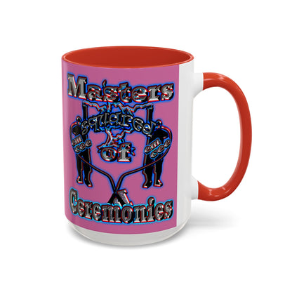 em cee squared - Accent Mug (light pink)
