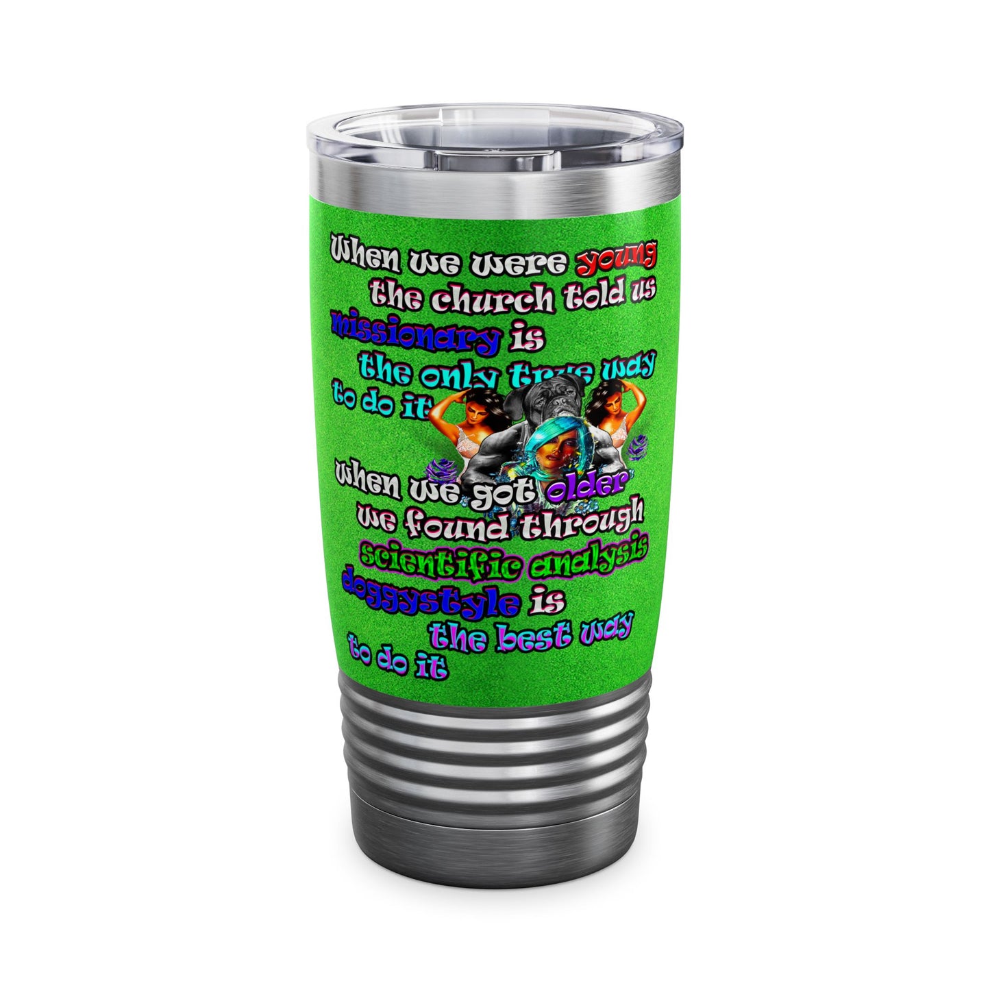 doggystyle - Ringneck Tumbler, 20oz (green turf)