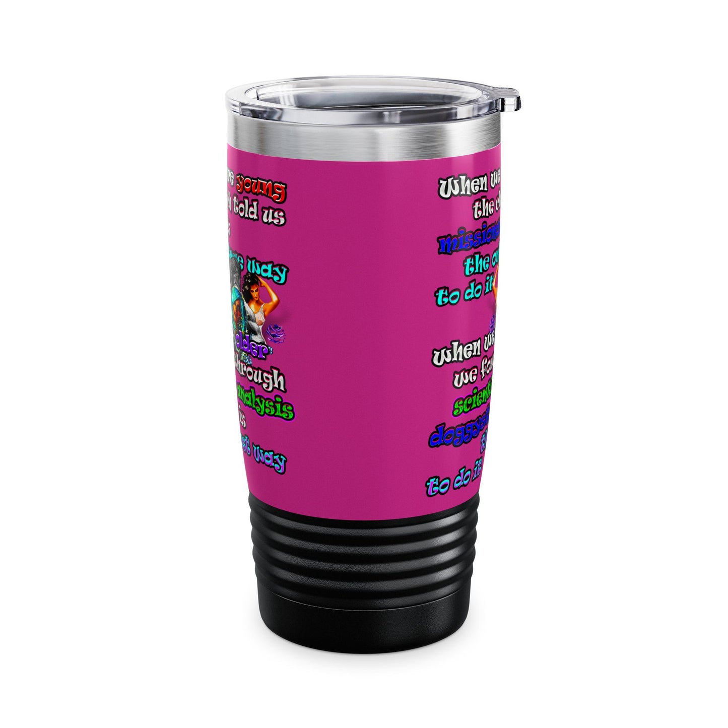 doggystyle - Ringneck Tumbler, 20oz (pink)