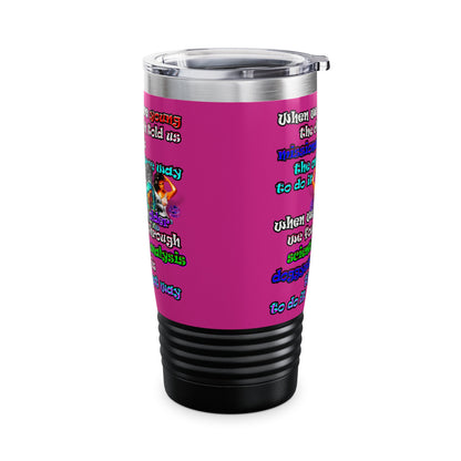doggystyle - Ringneck Tumbler, 20oz (pink)