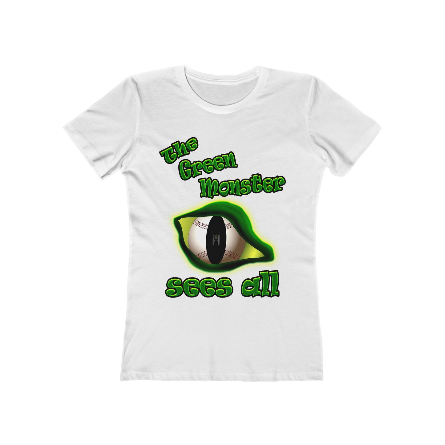 green monster - Women's The Boyfriend Tee