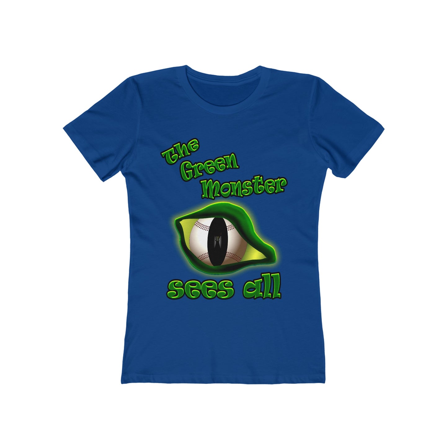 green monster - Women's The Boyfriend Tee