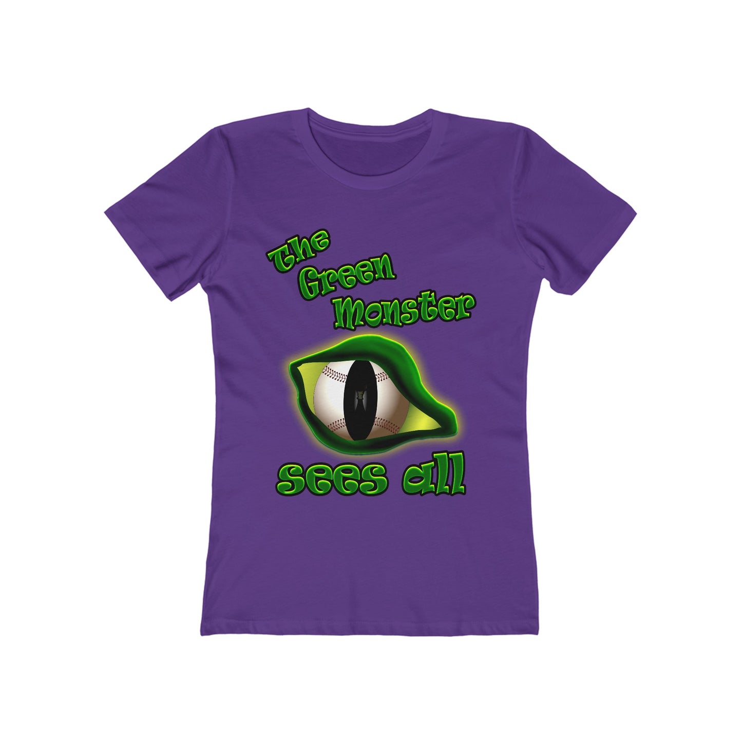 green monster - Women's The Boyfriend Tee