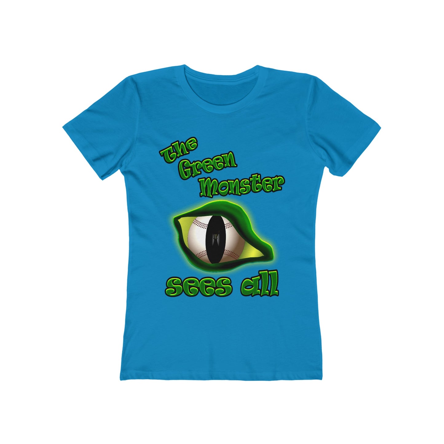 green monster - Women's The Boyfriend Tee