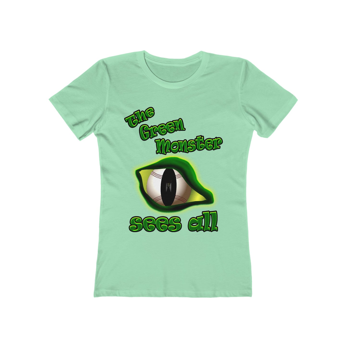 green monster - Women's The Boyfriend Tee