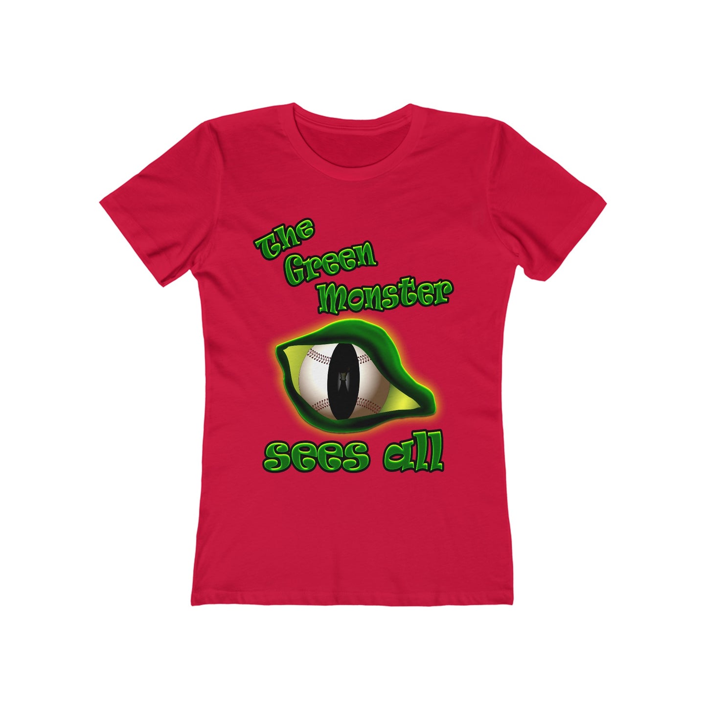 green monster - Women's The Boyfriend Tee