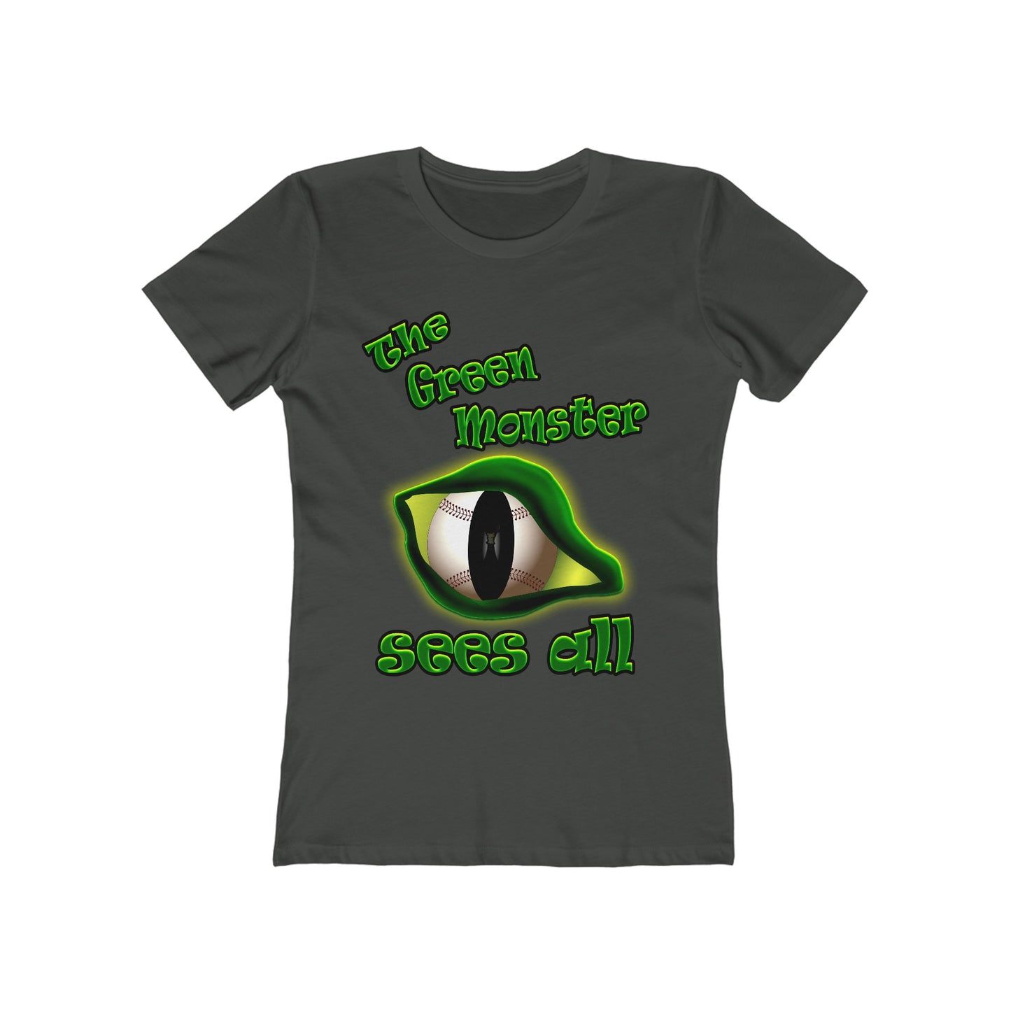 green monster - Women's The Boyfriend Tee