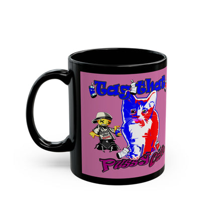 tag that - Black Mug (light pink)